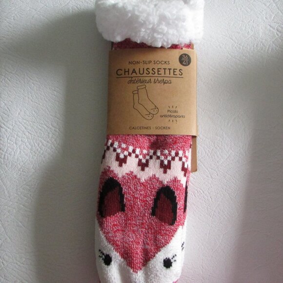 Fun and Cozy Slipper Socks - 3 Pairs - NEW - Picture 7 of 14